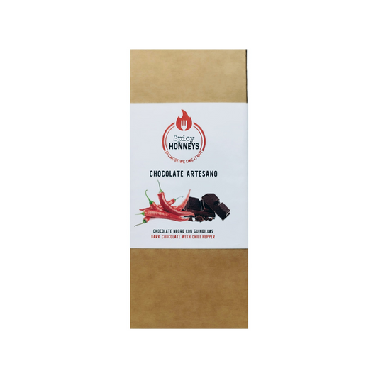 DARK CHOCOLATE WITH CHILIES 125gr