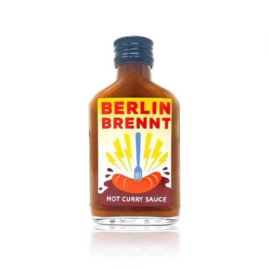 SALSA BERLIN BRENNT HOT CURRY SAUCE 100ml