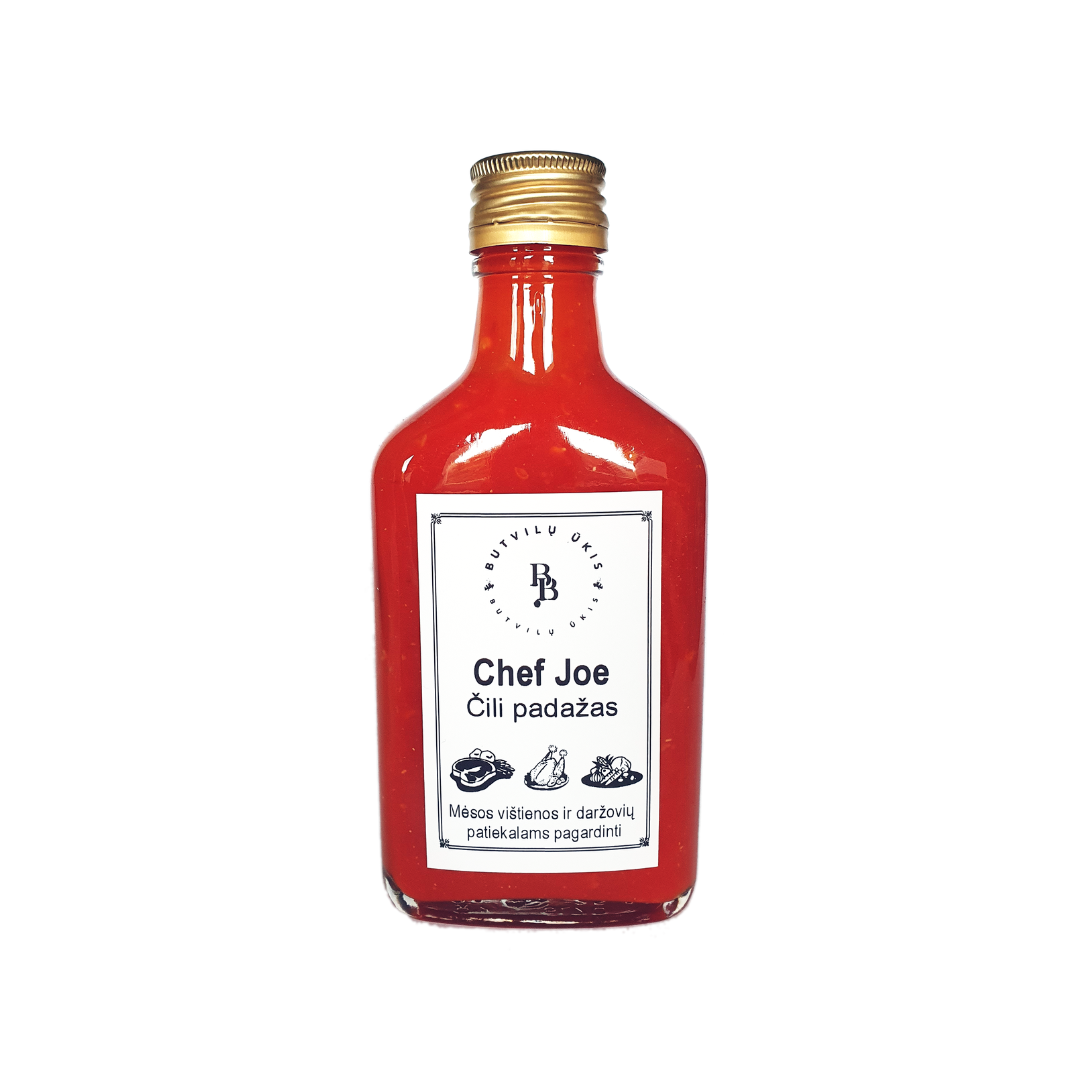 SALSA XEF JOE CHILI PEPPER SAUCE 200ml