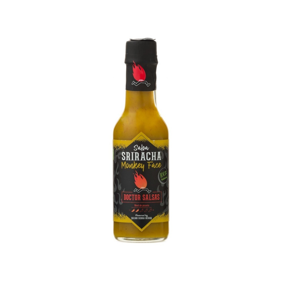 SALSA DE SRIRACHA CON PLÁTANO DE CANARIAS 150ml