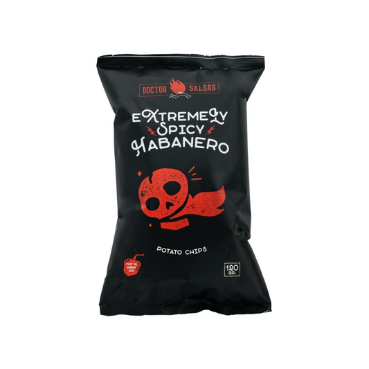 POTATO CHIPS EXTREMELY SPICY HABANERO 120gr