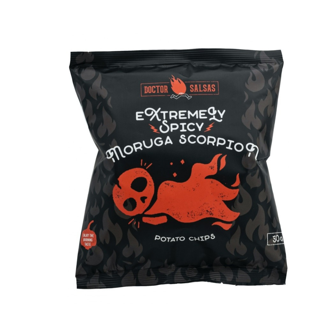 PATATAS CHIPS EXTREMELY SPICY MORUGA SCORPION 50gr